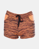 Coral Blurry Pattern Kids Short