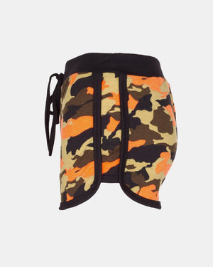 Coral Camo Fleck Summer Kids Short