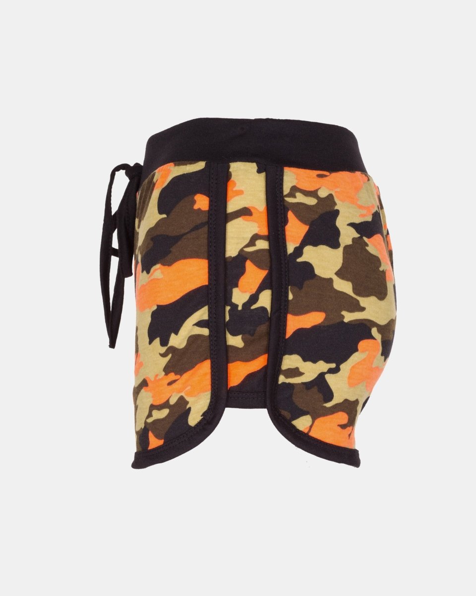 Coral Camouflage Summer Shorts
