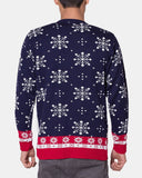 Cream Ho Ho Santa Printed Jumper