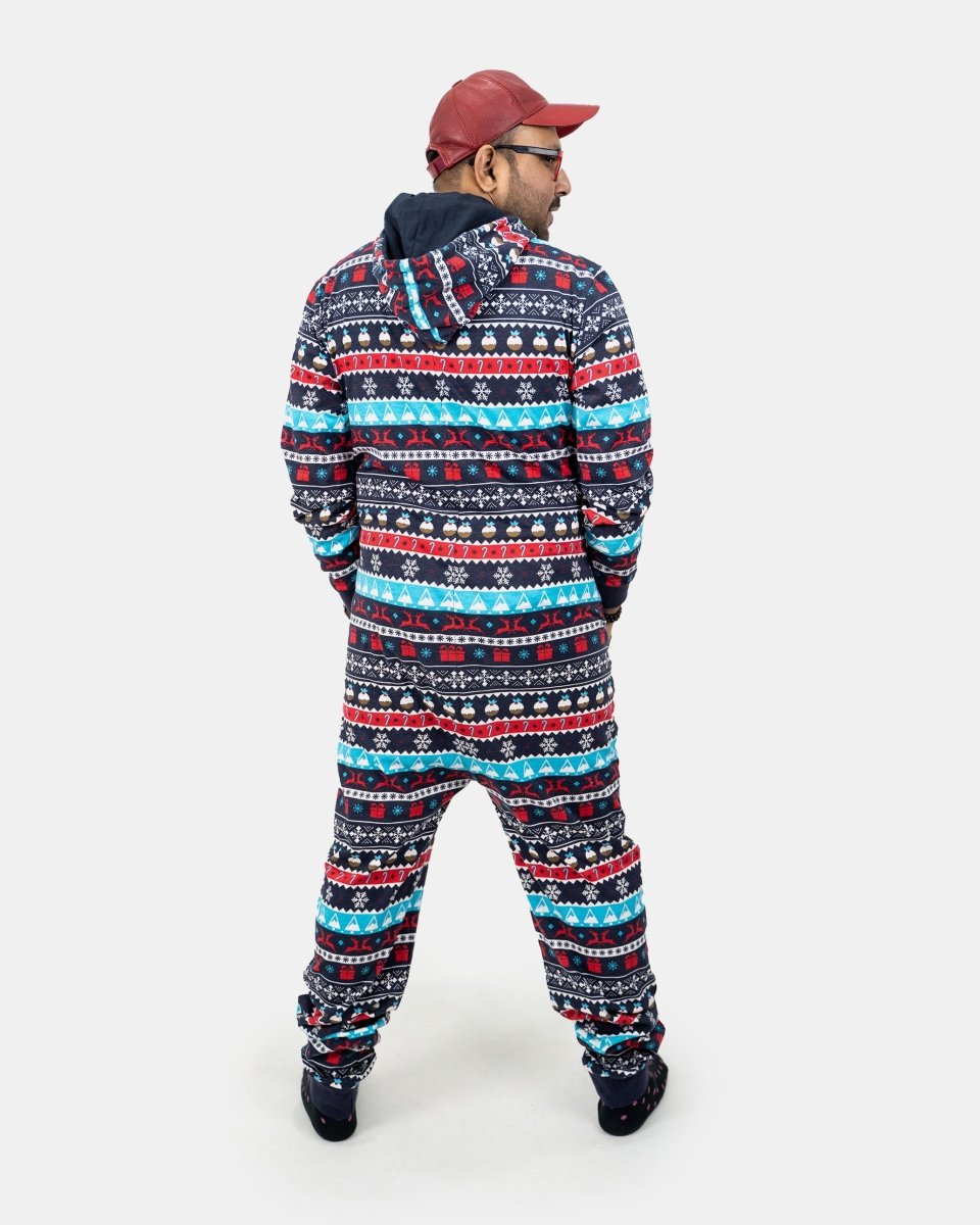 Dad Navy Unisex Christmas Onesies