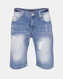 Denim Blue Regular Summer - Fit Shorts