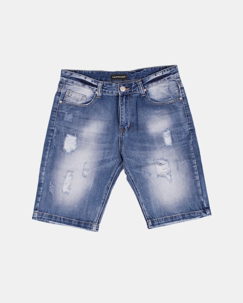 Denim Blue Regular Summer - Fit Shorts