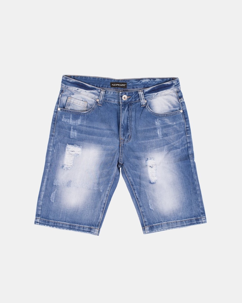 Denim Blue Regular Summer - Fit Shorts