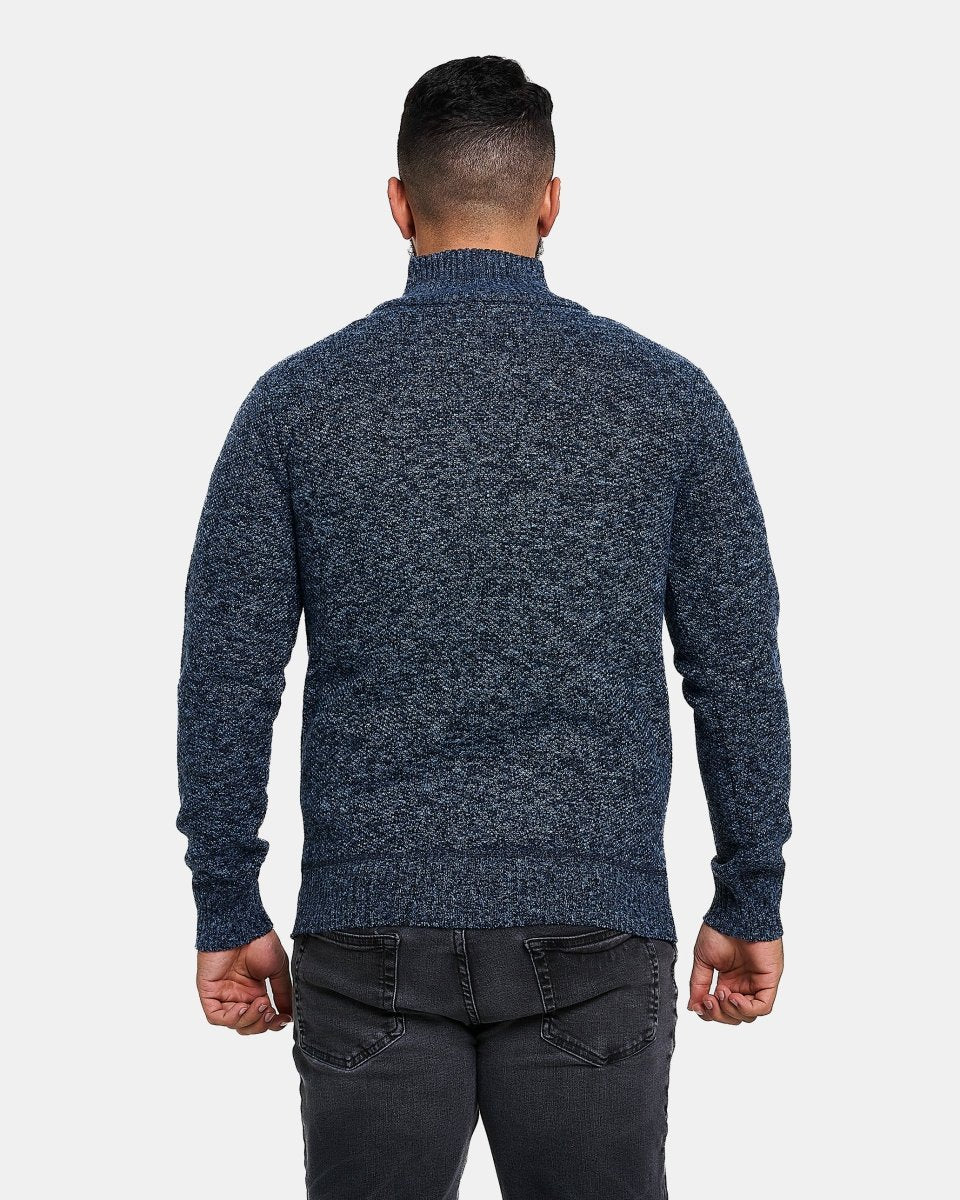 Denim Cardigan Full Zip Up Jumper