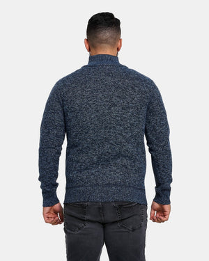 Denim Cardigan Full Zip Up Jumper