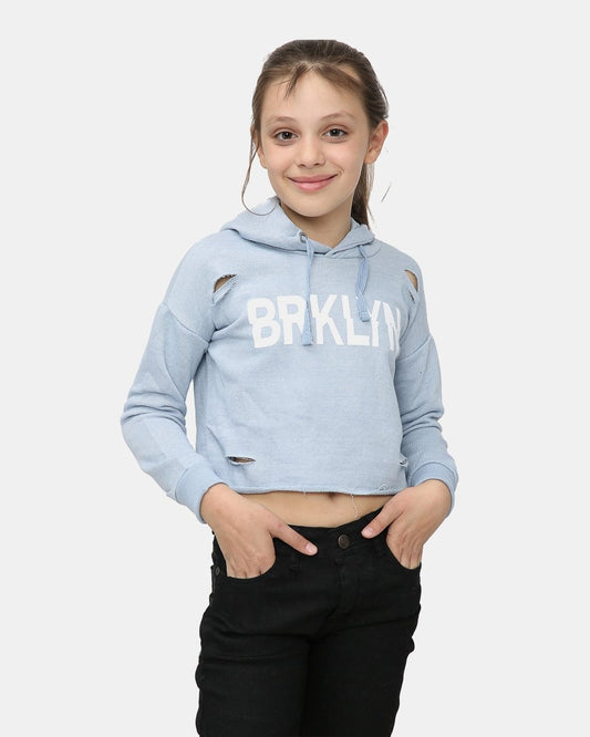 Dusk Blue Pullover BRKLYN Hoodie