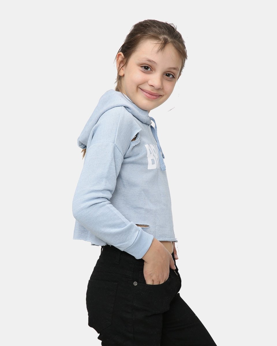 Dusk Blue Pullover BRKLYN Hoodie