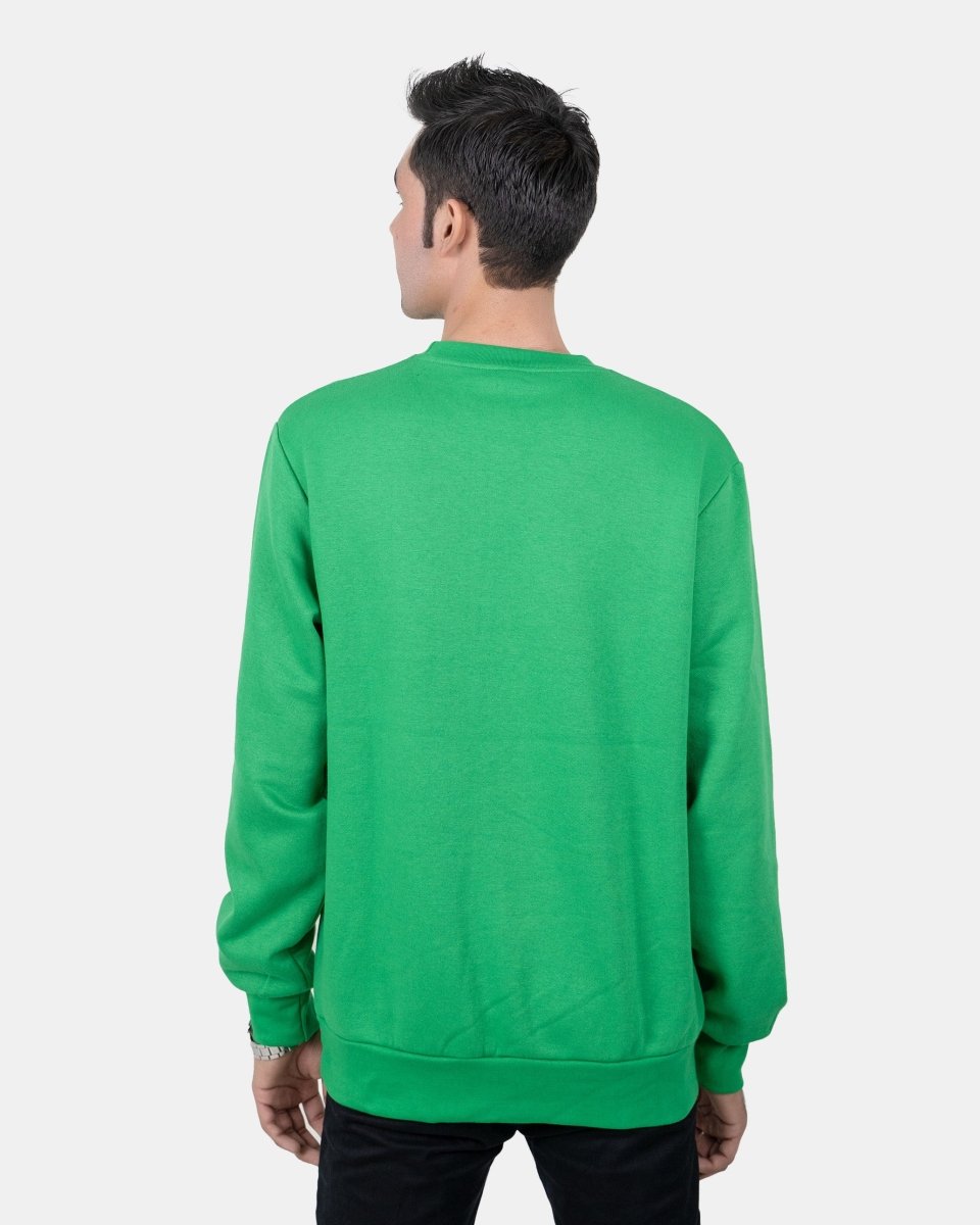 Fairisle Green Mens Christmas Jumper