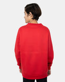 Fairisle Red Kids Christmas Jumper