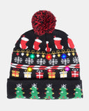Gift Box Black Winter Beanie Hat