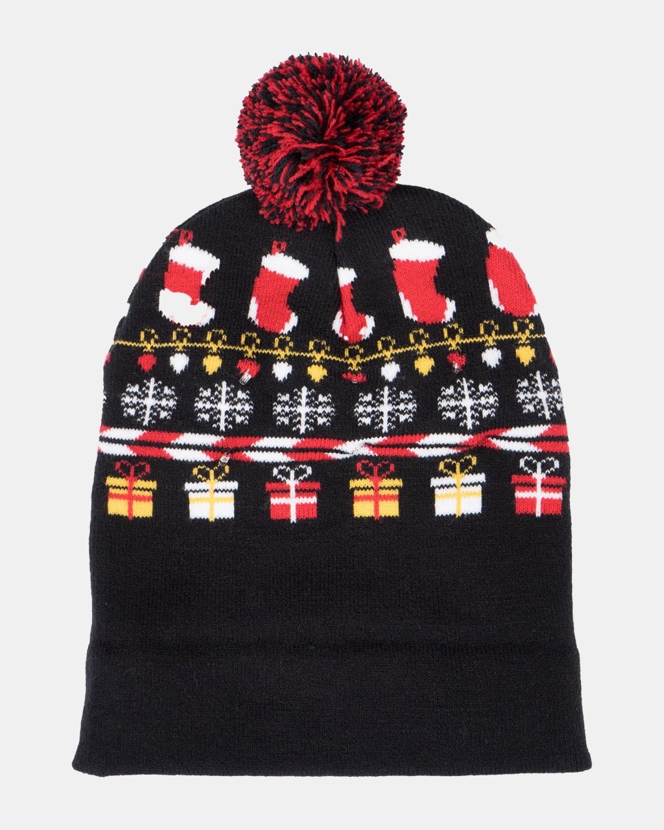 Gift Box Black Winter Beanie Hat