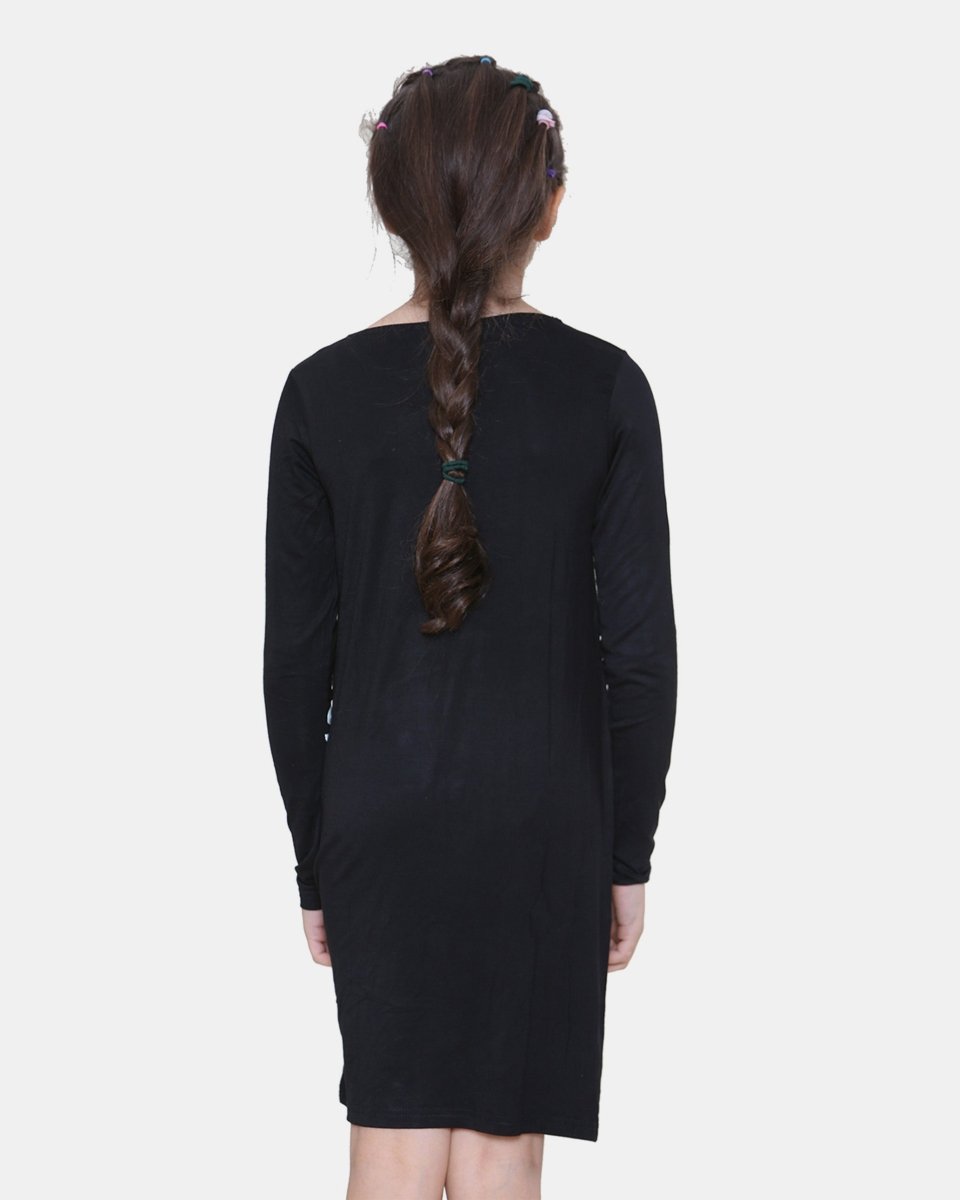 Girls Halloween Skeleton Heart Dress