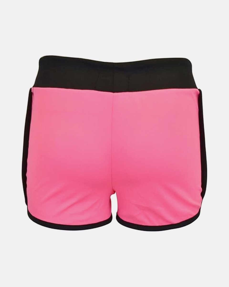 Girls Pink New York Print Shorts