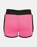 Girls Pink New York Print Shorts