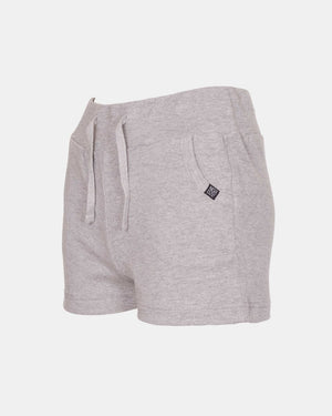 Grey Casual Summer Plain Shorts