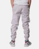 Grey Loose - Fit Joggers for Kid's