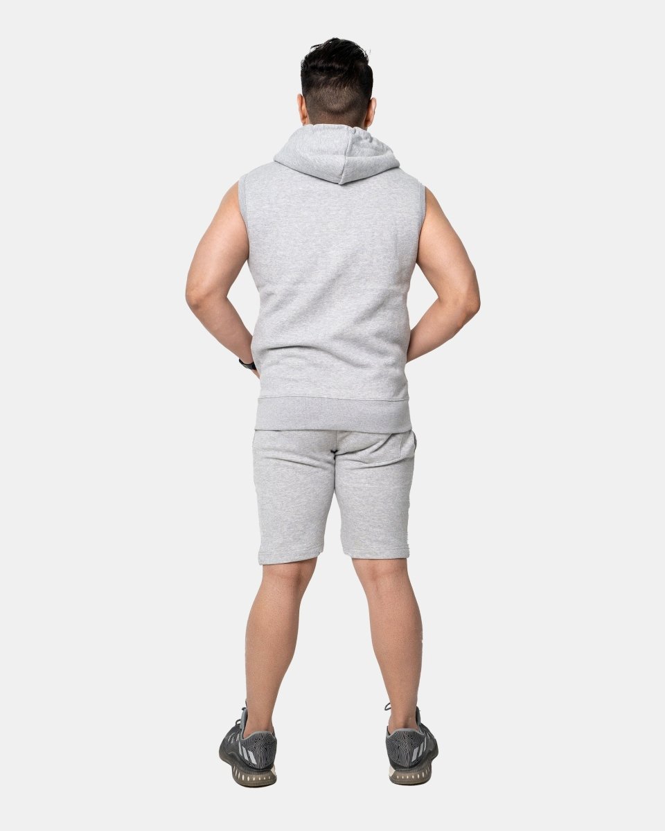 Grey Mens S - Less Short Tracksuit Set