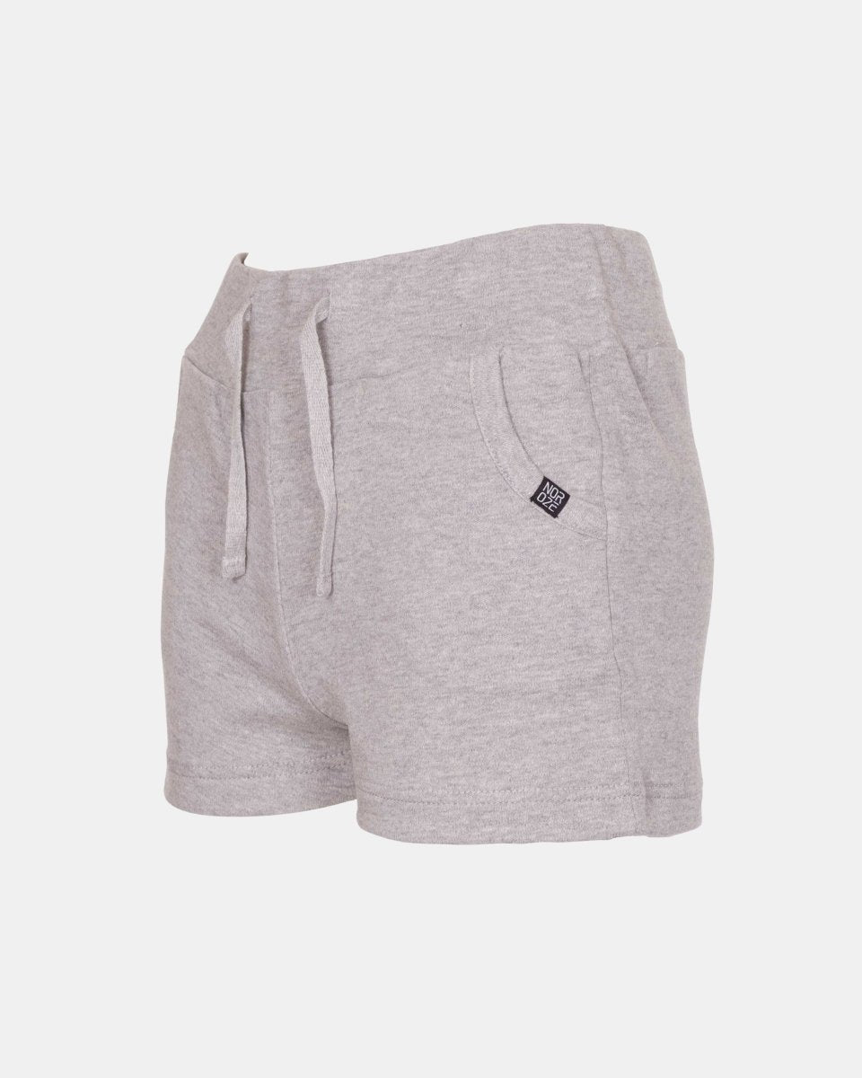 Grey Womens Cotton Shorts