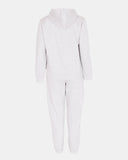 Grey/Blue Contrast Fleece Tracksuit