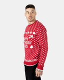 Happy Birthday Jesus Red Jumper