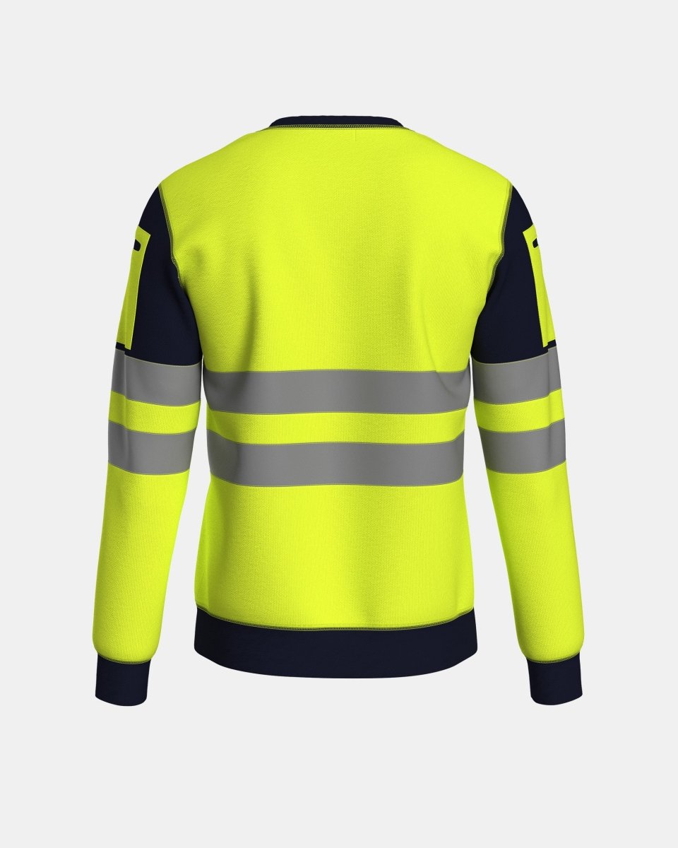 Hi Vis Sweatshirts Yellow/Navy (SW2)