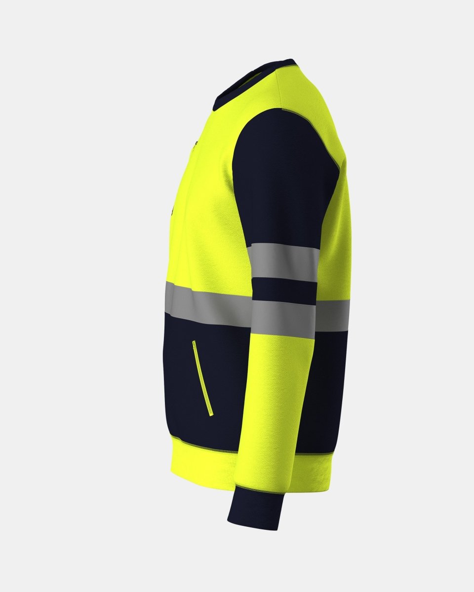 Hi Vis Sweatshirts Yellow/Navy (SW3)
