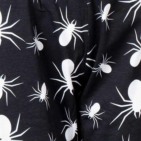 Kids Black Spider Nightwear Set