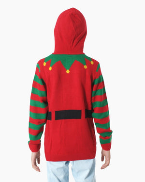 Kids Elf Hoho Red C - Jumper