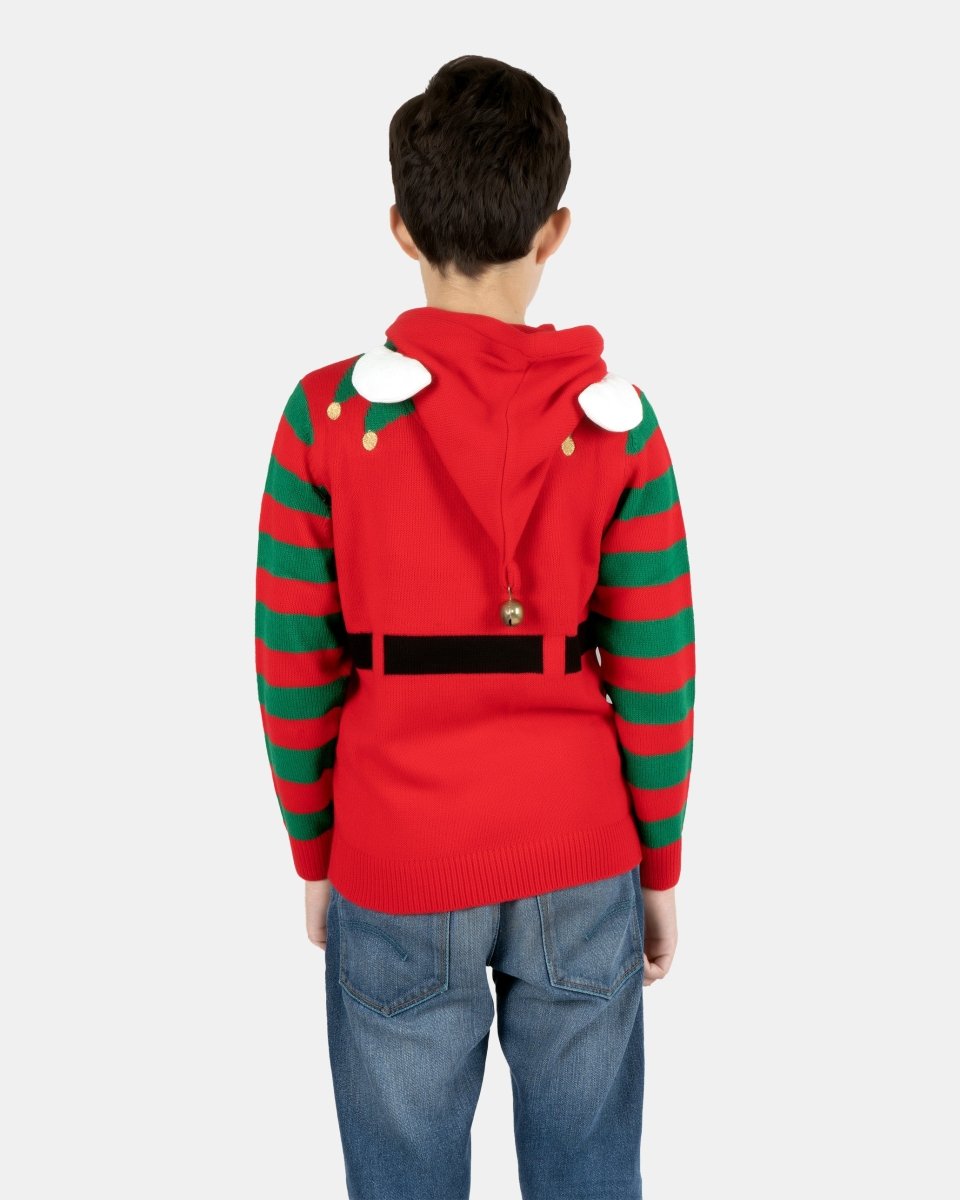 Kids Elf Hoho Red C - Jumper