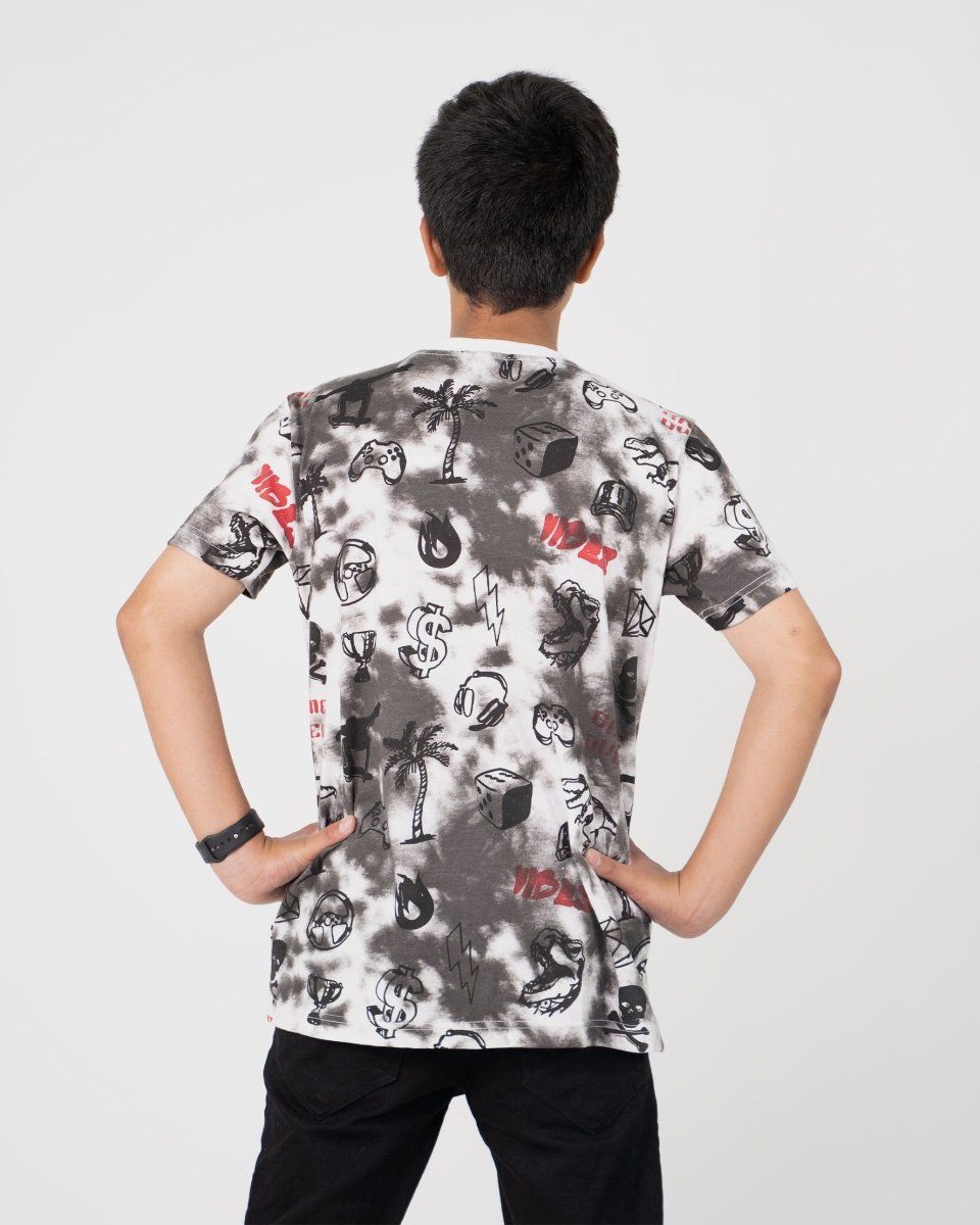 Kids Gaming Tie Dye T Shirts (Pack of 2)