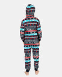 Kids Navy Loungewear Christmas Onesies