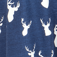 Kids Navy Rudolph Nightwear Set