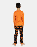 Kids Orange Pumpkin Nightwear Set