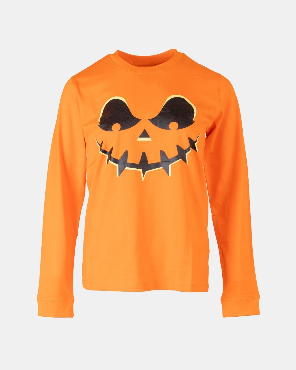 Kids Orange Pumpkin Nightwear Set