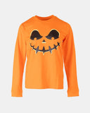 Kids Orange Pumpkin Nightwear Set