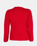 Kids Penguin Red Retro Christmas Jumper