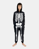 Kids Skeleton Black Halloween Onesie