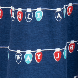 Kids White Snowman Nightwear Set