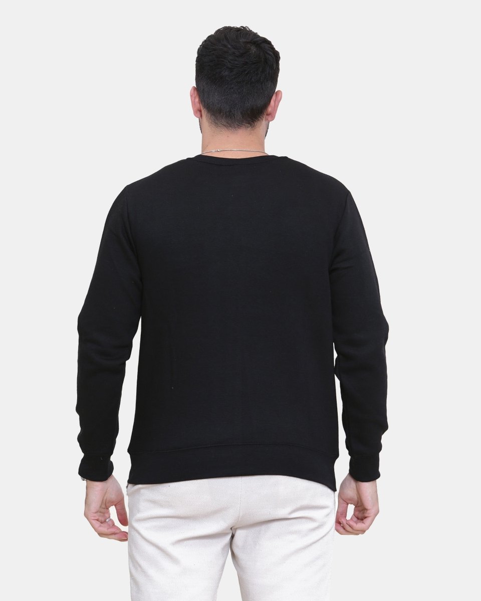 Let It Snow Black Men’s Christmas Jumper