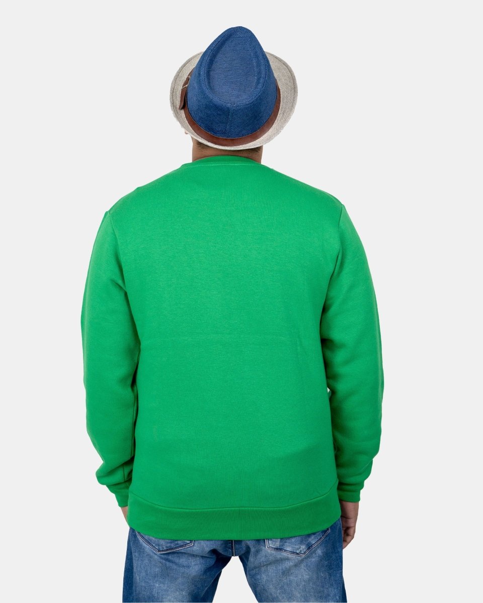 Let It Snow Green Men’s Christmas Jumper