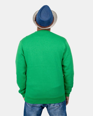 Let It Snow Green Men’s Christmas Jumper