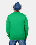 Let It Snow Green Men’s Christmas Jumper