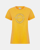 Light Mustard Womens Wanderlust Printed T-Shirt