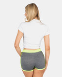 Lime Gym Fleck Summer Shorts
