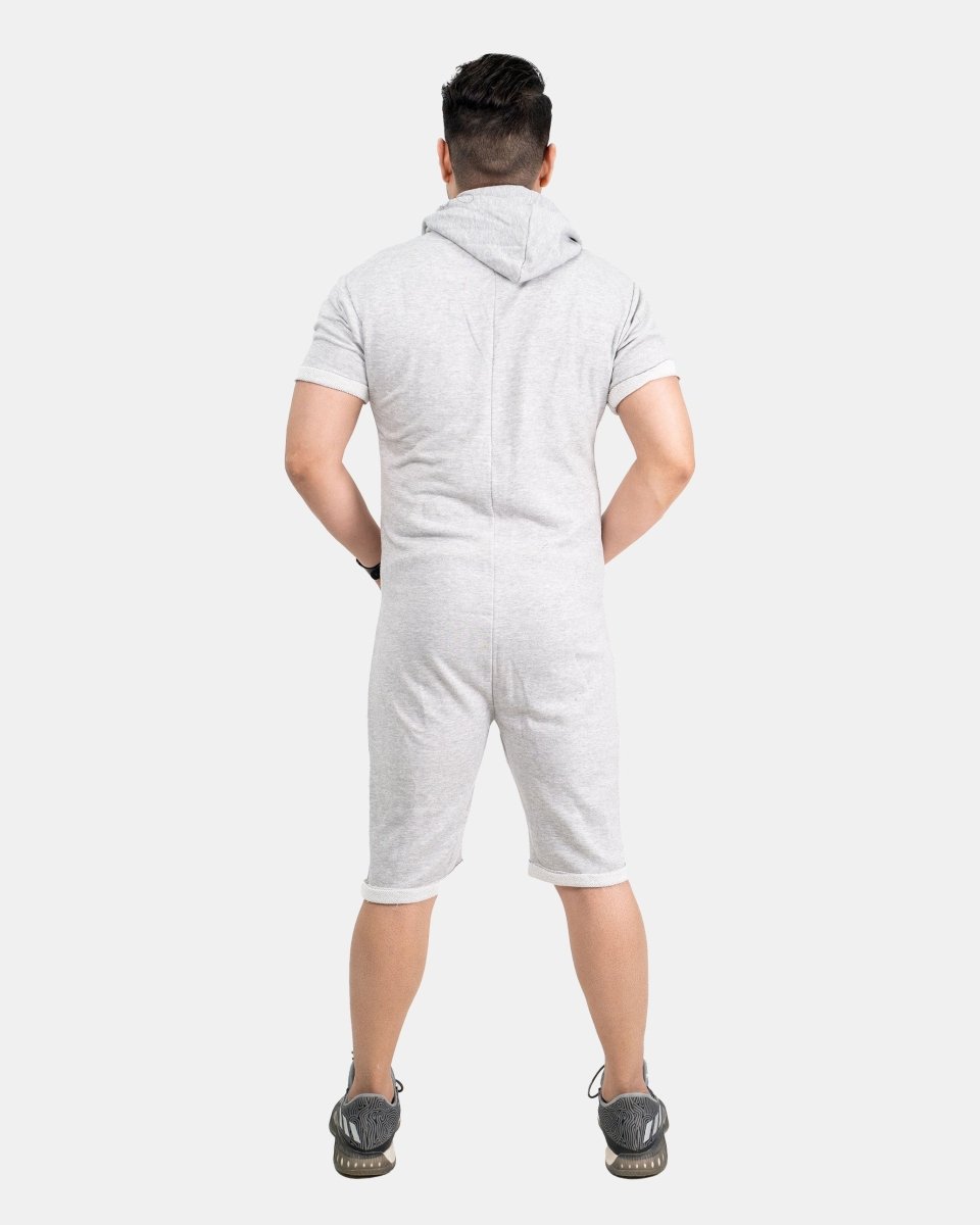 Marl Grey Men One - Piece Jumpsuit