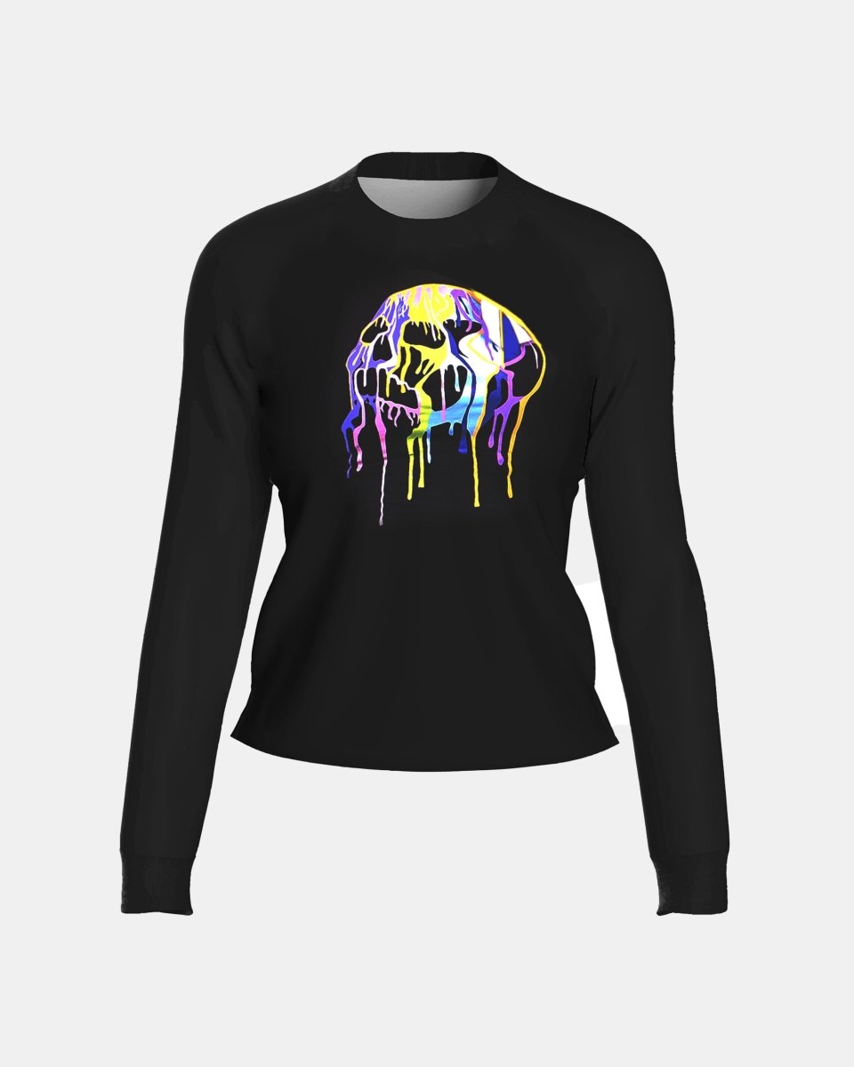 Melting Skull Women's Printed Shirt
