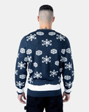 Men Gift Elf Navy Xmas Jumper