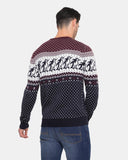 Men Penguin Wine Christmas Jumper