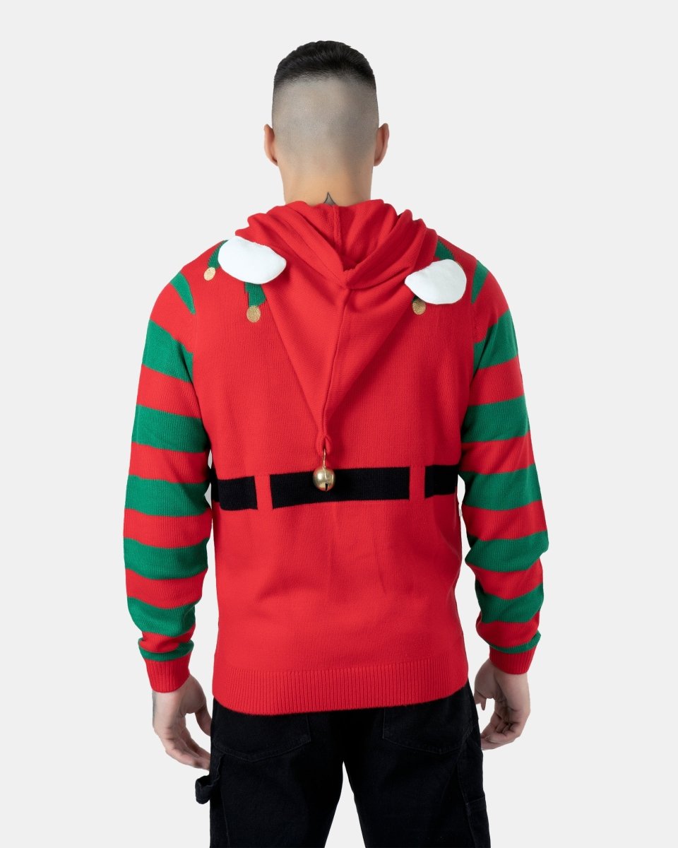 Mens Elf Hoho Red C - Jumper